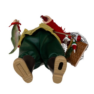 Thumbnail 12: Kurt Adler Kurt Adler 10.5-Inch Fabriché Fisherman Santa 