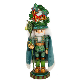 Thumbnail 2: Kurt Adler Kurt Adler 17.5-Inch Hollywood Five Golden Rings Nutcracker. 
