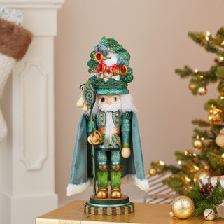 Thumbnail 16: Kurt Adler Kurt Adler 17.5-Inch Hollywood Five Golden Rings Nutcracker. 