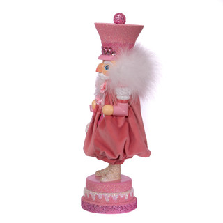Thumbnail 8: Kurt Adler Kurt Adler 15-Inch Hollywood Pink Sweet Soldier Nutcracker. 