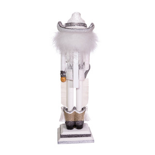 Thumbnail 10: Kurt Adler Kurt Adler 19-Inch Hollywood Rhinestone Cowboy Nutcracker. 