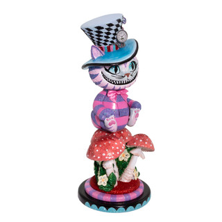 Thumbnail 4: Disney Kurt Adler 15-Inch Hollywood Cheshire Cat Nutcracker 