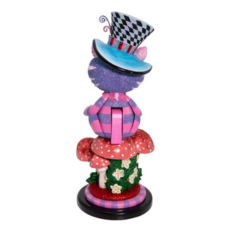 Thumbnail 8: Disney Kurt Adler 15-Inch Hollywood Cheshire Cat Nutcracker 