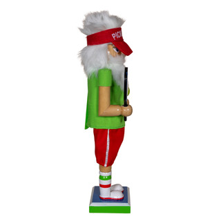 Thumbnail 2: Kurt Adler Kurt Adler 12-Inch Wooden Pickleball Nutcracker 