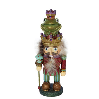 Thumbnail 2: HOLLYWOOD NUTCRACKERS Hollywood Nutcrackers 15-Inch Frog Prince Nutcracker 