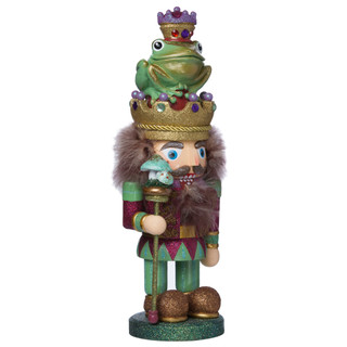 Thumbnail 4: HOLLYWOOD NUTCRACKERS Hollywood Nutcrackers 15-Inch Frog Prince Nutcracker 