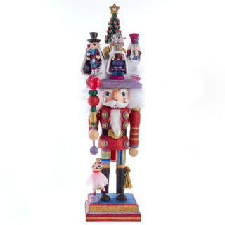 Thumbnail 2: Kurt Adler Kurt Adler 18-Inch Hollywood Nutcracker Suite Nutcracker. 