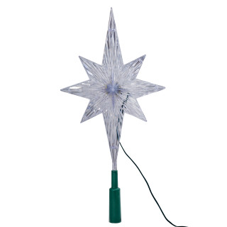 Thumbnail 8: Kurt Adler Kurt Adler 11.25-Inch UL Polar Star Treetop with LED Color. 