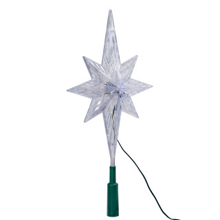 Thumbnail 4: Kurt Adler Kurt Adler 11.25-Inch UL Polar Star Treetop with LED Color. 