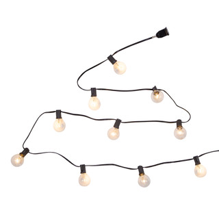 Thumbnail 4: Kurt Adler Kurt Adler UL 10-Light G40 Warm White LED Clear Glass Light. 