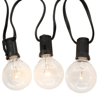 Thumbnail 2: Kurt Adler Kurt Adler UL 10-Light G40 Warm White LED Clear Glass Light. 
