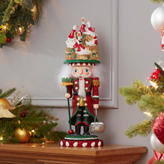 Thumbnail 14: Kurt Adler Kurt Adler 18-Inch Hollywood 12 Days Of Christmas Nutcracker 