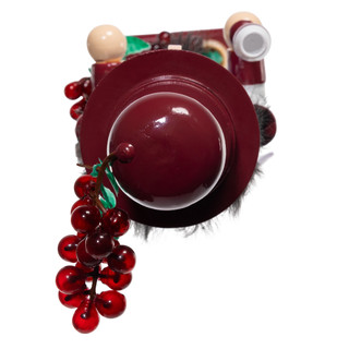 Thumbnail 5: Kurt Adler Kurt Adler 15-Inch Wooden Wine Nutcracker 