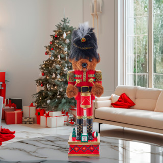 Thumbnail 14: Kurt Adler Kurt Adler 11-Inch Teddy Bear Nutcracker 