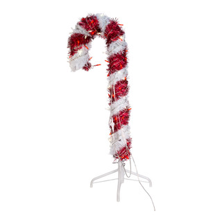 Thumbnail 6: Kurt Adler Kurt Adler 3-Foot Pre-Lit Red and White LED Candy Cane 
