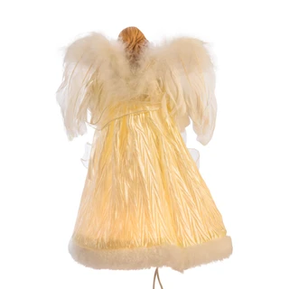 Thumbnail 8: Kurt Adler Kurt Adler UL 10-Light 12-Inch Ivory Angel Treetop. 