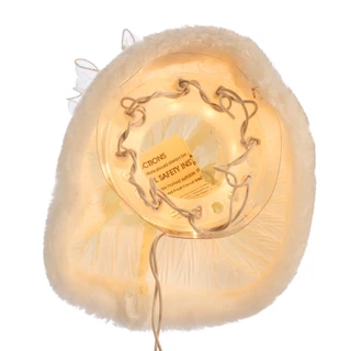 Thumbnail 14: Kurt Adler Kurt Adler UL 10-Light 12-Inch Ivory Angel Treetop. 