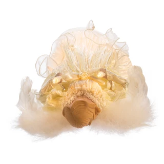 Thumbnail 12: Kurt Adler Kurt Adler UL 10-Light 12-Inch Ivory Angel Treetop. 