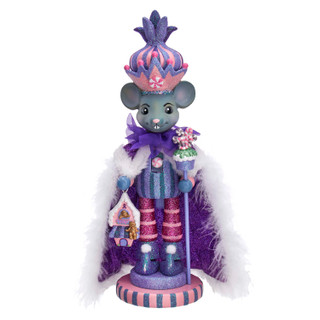 Thumbnail 2: Kurt Adler Kurt Adler 15-Inch Hollywood Sugar Plum Mouse King. 