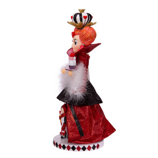 Thumbnail 8: Disney Kurt Adler 17.5-Inch Hollywood Queen of Hearts Nutcracker. 