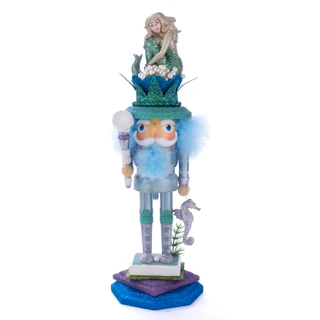 Thumbnail 2: HOLLYWOOD NUTCRACKERS Hollywood Nutcrackers 17.5-Inch Mermaid King Nutcracker 