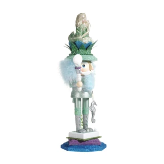 Thumbnail 4: HOLLYWOOD NUTCRACKERS Hollywood Nutcrackers 17.5-Inch Mermaid King Nutcracker 