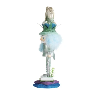 Thumbnail 10: HOLLYWOOD NUTCRACKERS Hollywood Nutcrackers 17.5-Inch Mermaid King Nutcracker 