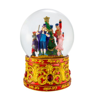 Thumbnail 6: Kurt Adler Kurt Adler 120MM Musical Lighted Nutcracker Water Globe 