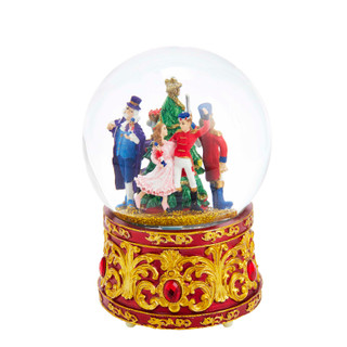 Thumbnail 2: Kurt Adler Kurt Adler 120MM Musical Lighted Nutcracker Water Globe 