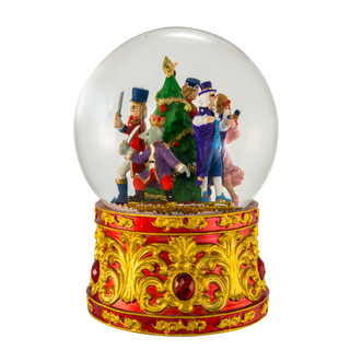 Thumbnail 4: Kurt Adler Kurt Adler 120MM Musical Lighted Nutcracker Water Globe 