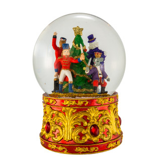 Thumbnail 16: Kurt Adler Kurt Adler 120MM Musical Lighted Nutcracker Water Globe 