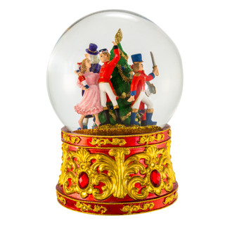 Thumbnail 12: Kurt Adler Kurt Adler 120MM Musical Lighted Nutcracker Water Globe 