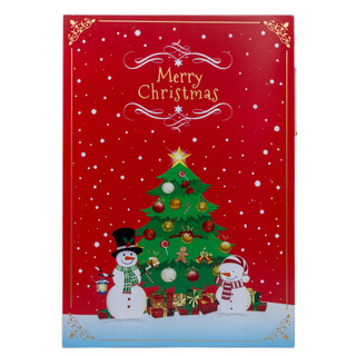 Thumbnail 4: Kurt Adler Kurt Adler 13-Inch Pre-Lit Wooden Christmas Advent Calendar 