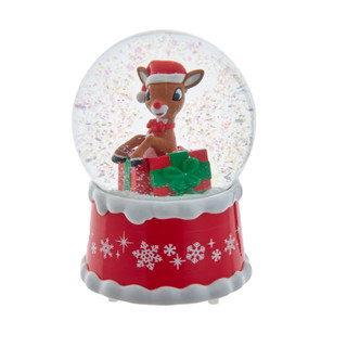 Thumbnail 2: RUDOLPH Rudolph 100MM Rudolph In Present Water Globe 