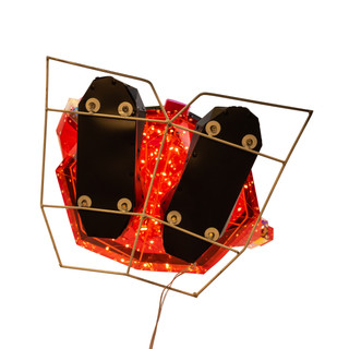 Thumbnail 14: Kurt Adler Kurt Adler 30-Inch Pre-Lit LED Holographic Santa 