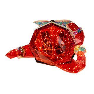 Thumbnail 12: Kurt Adler Kurt Adler 30-Inch Pre-Lit LED Holographic Santa 