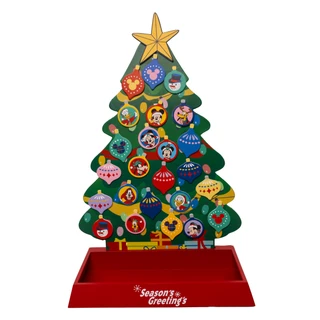 Thumbnail 2: Disney Disney 16 in Advent Tree with Ornaments 