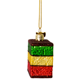 Thumbnail 4: Kurt Adler Kurt Adler Noble Gems Cookie Glass Ornament Set. 