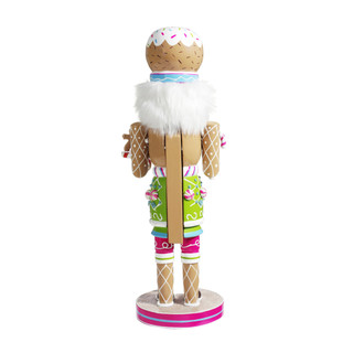 Thumbnail 10: Kurt Adler 16-Inch Wooden Gingerbread Nutcracker 