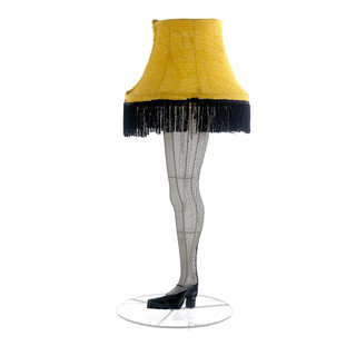 Thumbnail 4: A Christmas Story A Christmas Story 28 in Leg Lamp 3D Tinsel Lawn Decor 