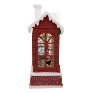 Thumbnail 4: Disney Disney 7.5-Inch Light-Up Mickey Santa Lantern 