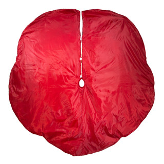 Thumbnail 8: Kurt Adler Kurt Adler 72-Inch Red and Gold Criss-Cross Scallop. 