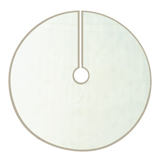 Thumbnail 12: Kurt Adler Kurt Adler 54-Inch Ivory Holly Tree Skirt. 