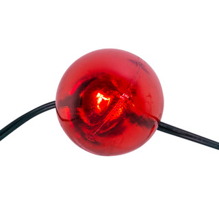 Thumbnail 6: Kurt Adler Kurt Adler UL 10-Light Red and White Giant C7 Light Set. 