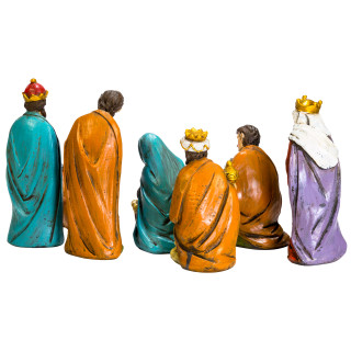 Thumbnail 6: Kurt Adler Kurt Adler 5-inch Resin Nativity, 9 Piece Set. 