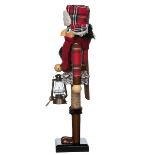 Thumbnail 8: Kurt Adler 15-Inch Wooden Woodsman Nutcracker 
