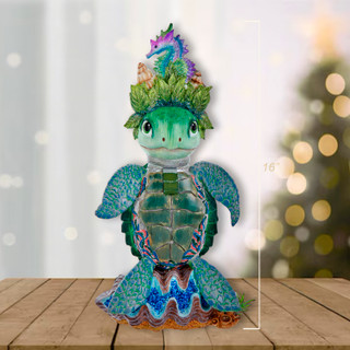 Thumbnail 16: HOLLYWOOD NUTCRACKERS Hollywood Nutcracker 16-Inch Sea Turtle Nutcracker 
