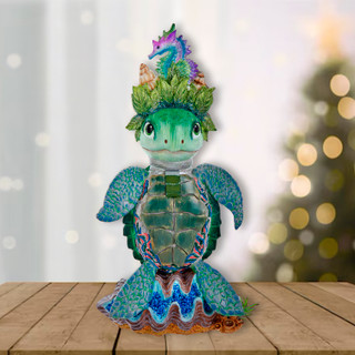 Thumbnail 14: HOLLYWOOD NUTCRACKERS Hollywood Nutcracker 16-Inch Sea Turtle Nutcracker 