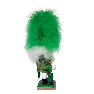 Thumbnail 4: HOLLYWOOD NUTCRACKERS Hollywood Nutcracker 9-Inch Irish Nutcracker 