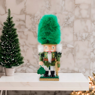 Thumbnail 14: HOLLYWOOD NUTCRACKERS Hollywood Nutcracker 9-Inch Irish Nutcracker 
